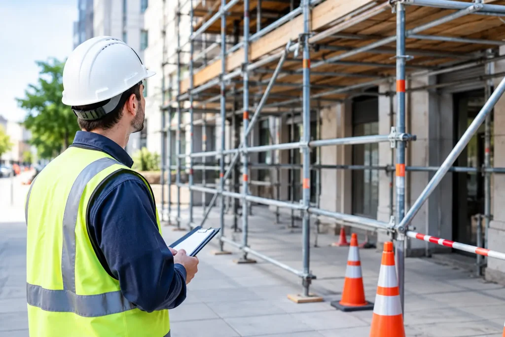 Scaffolding Insurance for Pavement Permits